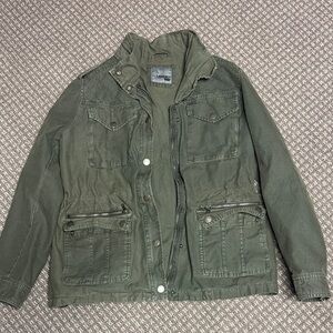 Levi's Army Green Utility Jacket - sz 6